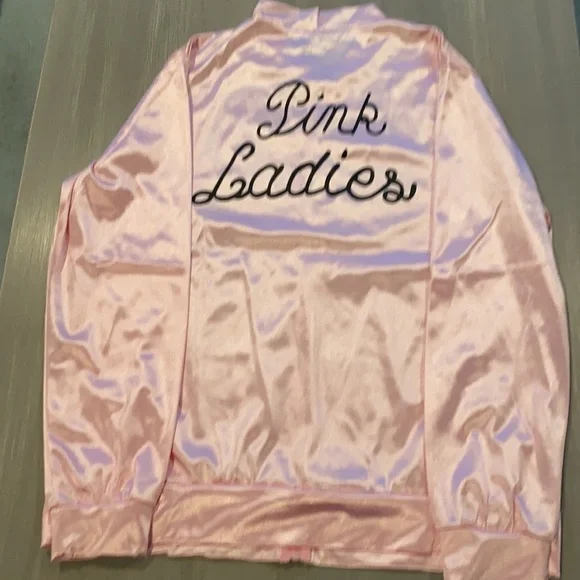 Women’s Pink Ladies Zip-up Jacket Size L - Picture 9 of 13